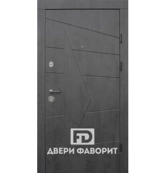 дверь с МДФ и терморазрывом, модель в коттедж