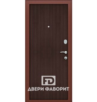 антивандальная входная дверь с внутренней отделкой ламинатом