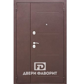 недорогая антивандальная двустворчатая дверь
